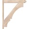 Ekena Millwork Balboa Arts & Crafts Smooth Outlooker, Douglas Fir, 5 1/2"W x 32"D x 38"H OUT06X32X38BOA03SDF - alternate 3